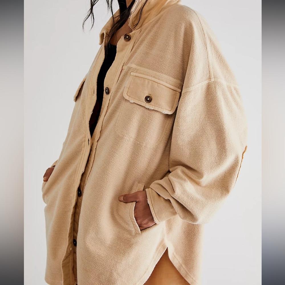 Free People Ruby Jacket Sweatheart Sunrise